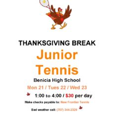 Thanksgiving Break Junior Tennis
