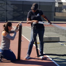 New nets installed at Benicia High School tennis courts